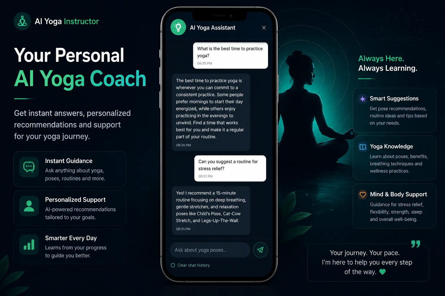AI yoga assistant