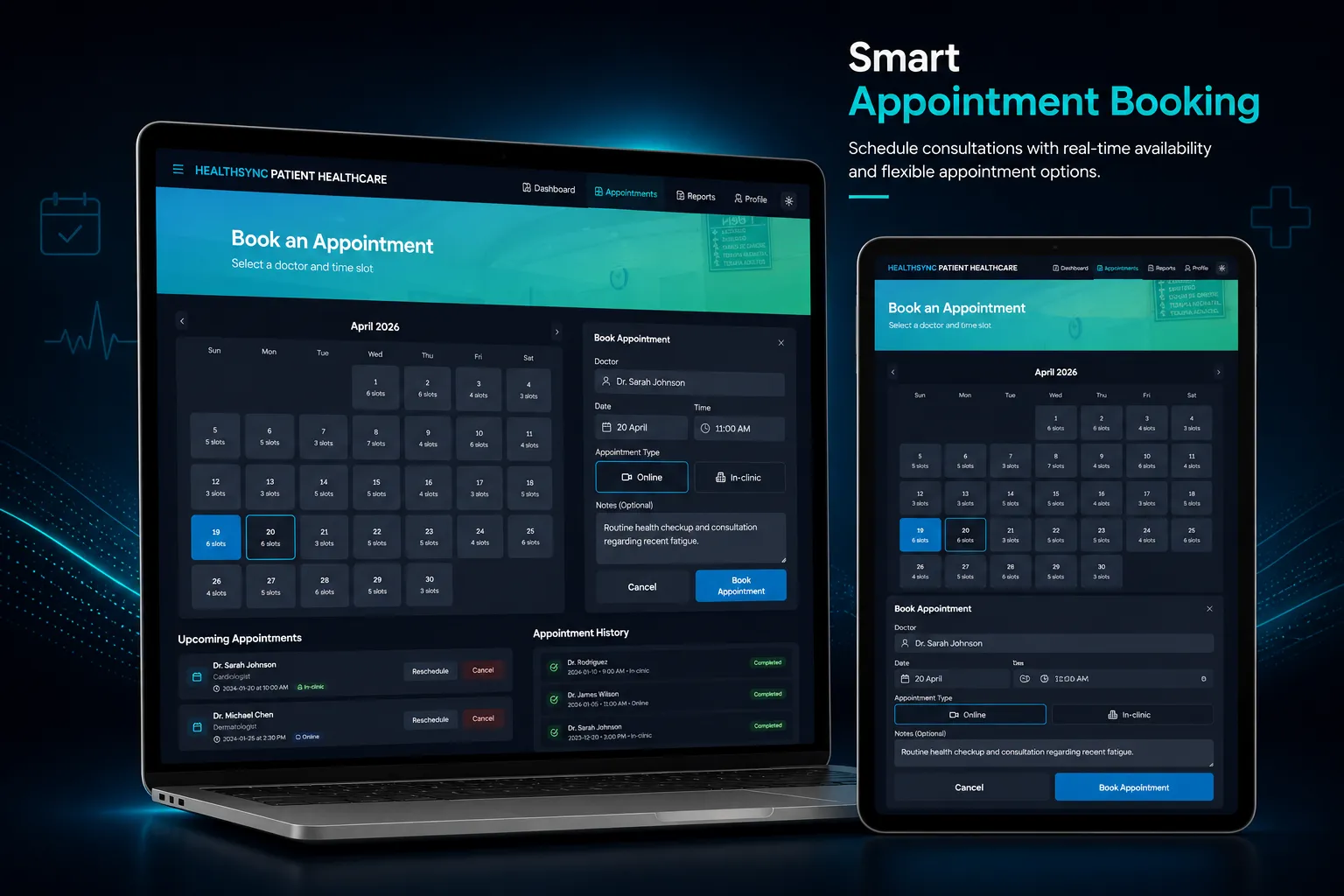 Smart appointment booking